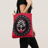 Maori Haka | Nieuw-Zeeland | Native Art | Decor Tote Bag (Dichtbij)