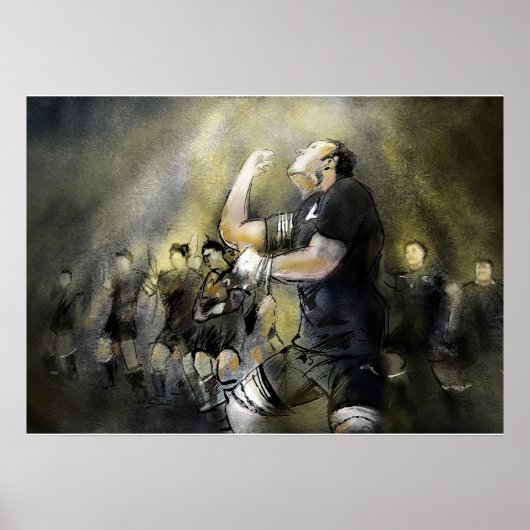 Maori Haka Poster (Voorkant)