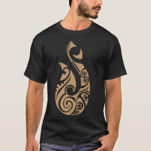 Maori Hei Matau Fishshaak Tattoo Gift Idea T-shirt