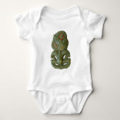 Maori Hei-Tiki Baby Romper (Voorkant)