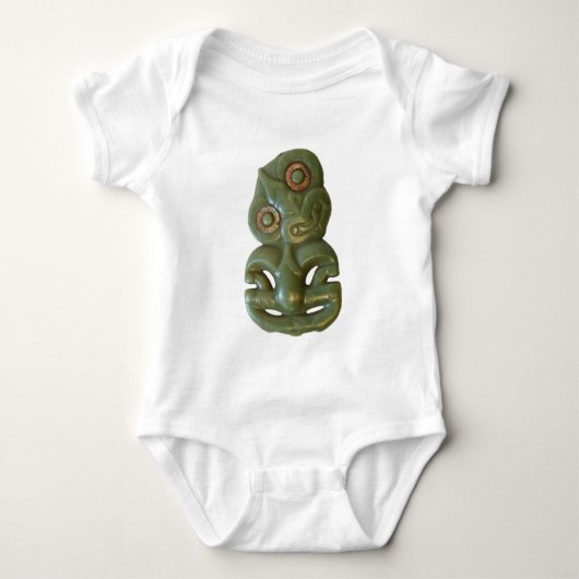 Maori Hei-Tiki Baby Romper (Voorkant)