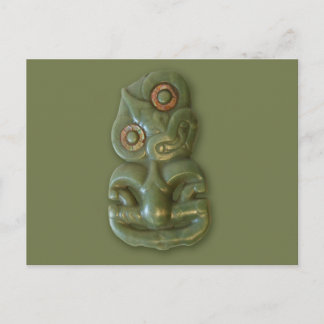 Maori Hei-Tiki Briefkaart