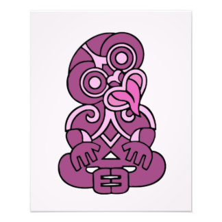 Maori Hei Tiki Foto Afdruk