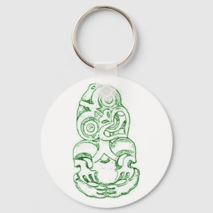 Maori Hei-Tiki Sketch Sleutelhanger
