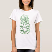 Maori Hei-Tiki Sketch T-Shirt (Voorkant)