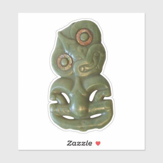 Maori Hei-Tiki Sticker (Vel)