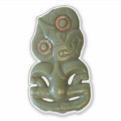 Maori Hei-Tiki Sticker (Voorkant)