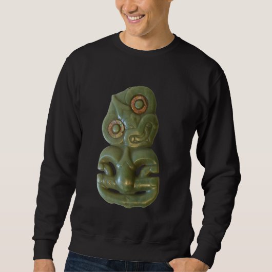 Maori Hei-Tiki Sweatshirt (Voorkant)