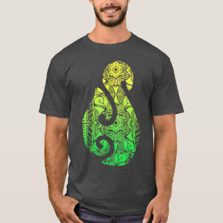 Maori Hook Polynesiaans Tattoo voor de cultuur van T-shirt