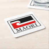 Maori Kartonnen Onderzetters (Schuin)