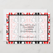 Maori Kowhaiwhai Nieuw-Zeeland bruiloft uitnodigin Kaart (Achterkant)