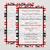 Maori Kowhaiwhai Nieuw-Zeeland bruiloft uitnodigin Kaart (Voorkant / Achterkant)