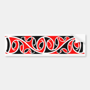 Maori Kowhaiwhai Patroon 6 Sticker