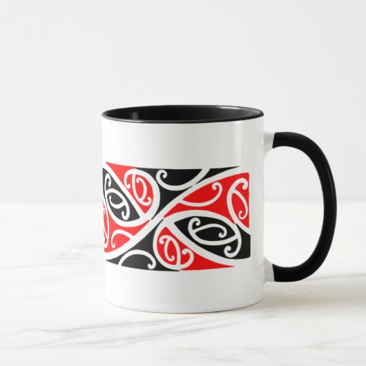 Maori Kowhaiwhai Pattern 1 - Mok (Rechts)