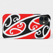 Maori Kowhaiwhai Pattern 2 Case-Mate iPhone Case (Achterkant (horizontaal))