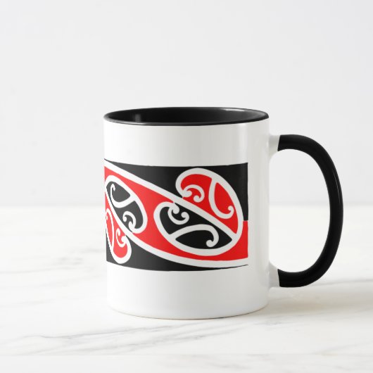 Maori Kowhaiwhai Pattern 2 - Mok (Rechts)