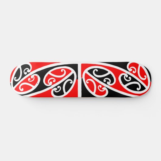 Maori Kowhaiwhai Pattern 2 - Skateboard (Horizontaal)