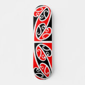 Maori Kowhaiwhai Pattern 2 - Skateboard (Voorkant)