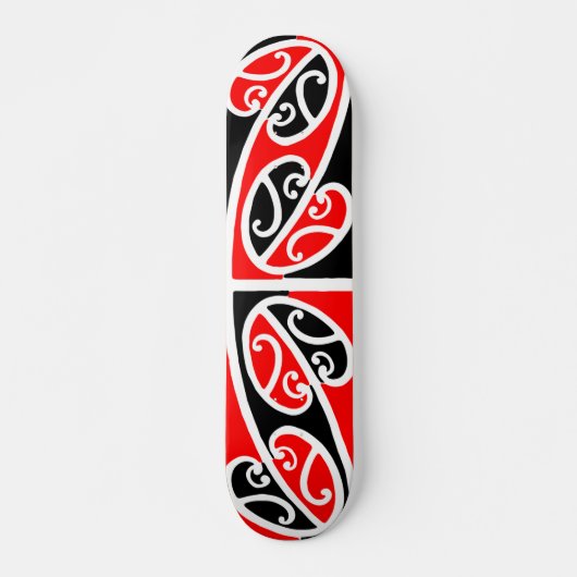 Maori Kowhaiwhai Pattern 2 - Skateboard (Voorkant)