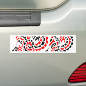 Maori Kowhaiwhai Pattern 4 Sticker (Op auto)