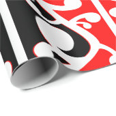 Maori Kowhaiwhai Traditioneel Patroon Cadeaupapier (Rol Hoek)