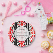 Maori Kowhaiwhai Wedding Keepsake Papieren Bordje (Feest)