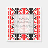Maori Kowhaiwhai Wedding Keepsake Servetten (Voorkant)
