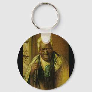  Maori-kunst door CF Goldie-Sleutelhangers Sleutelhanger