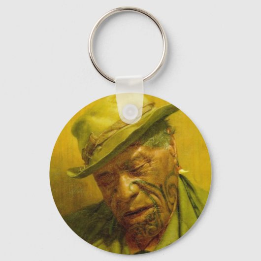  Maori-kunst door CF Goldie-Sleutelhangers Sleutelhanger (Voorkant)