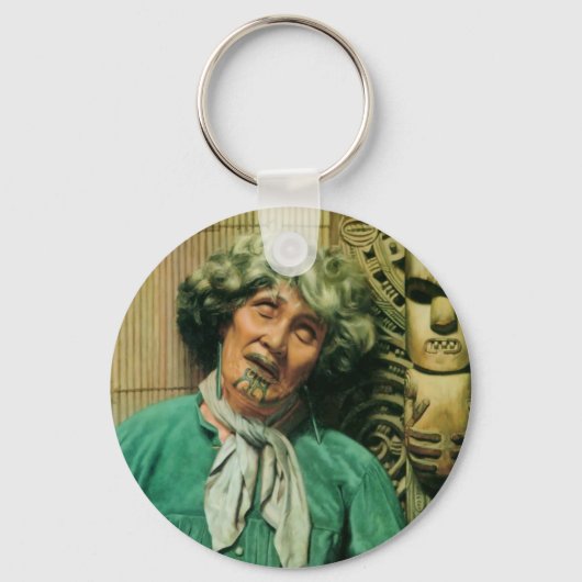 Maori-kunst door CF Goldie-Sleutelhangers Sleutelhanger (Voorkant)