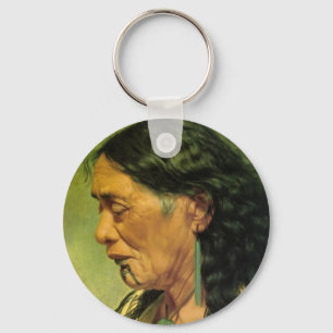  Maori-kunst door CF Goldie-Sleutelhangers Sleutelhanger