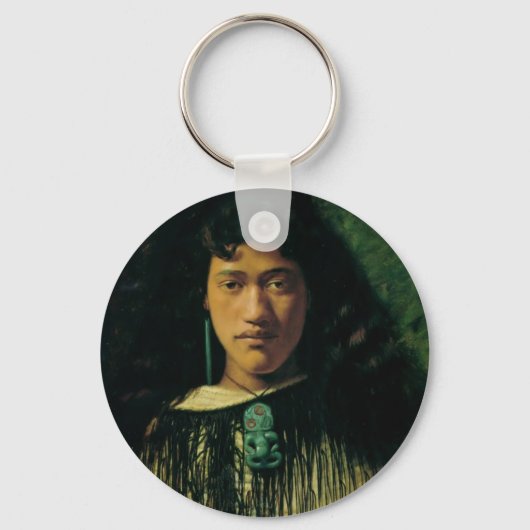  Maori-kunst door CF Goldie-Sleutelhangers Sleutelhanger (Voorkant)