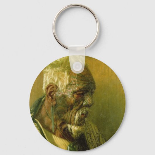  Maori-kunst door CF Goldie-Sleutelhangers Sleutelhanger (Voorkant)