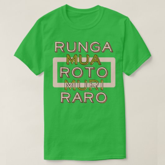 Maori Language Te Reo T-shirt (Design voorkant)