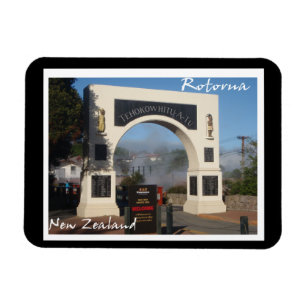 Maori living village Rotorua, New Zealand magnet Magneet