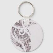 maori luxe ontwerper sleutelhanger (Voorkant)