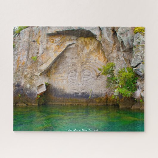 Maori-meer Nieuw-Zeeland Legpuzzel (Horizontaal)