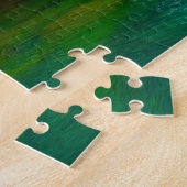 Maori-meer Nieuw-Zeeland Legpuzzel (Zijkant)