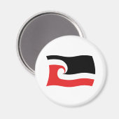 Maori-mensen Vlag Magneet (Voorkant / Achterkant)