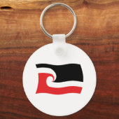 Maori Mensen Vlag Sleutelhanger (Voorkant)