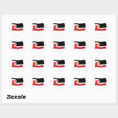 Maori-mensen Vlag Sticker (Vel)