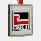 Maori Metalen Ornament (Rechts)