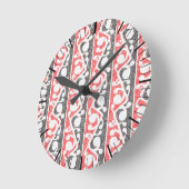 Maori New Zealand Distress Pattern Ronde Klok (Hoek)