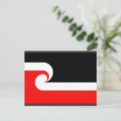 Maori, Nieuw-Zeeland Briefkaart (Staand voorkant)