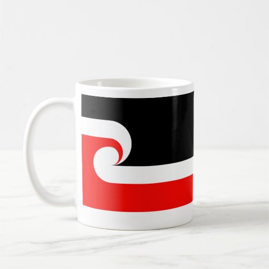 Maori, Nieuw-Zeeland Koffiemok (Links)