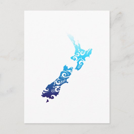 Maori Nieuw-Zeelandse kaart stam-tatoeage cadeau i (Voorkant)