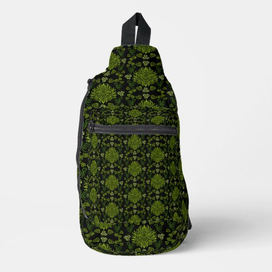 Maori Nieuw-Zeelandse kunst Sling Bag (Voorkant)