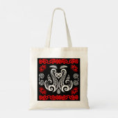 Maori Nieuw-Zeelandse kunst Tote Bag (Achterkant)