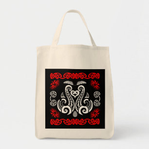 Maori Nieuw-Zeelandse kunst Tote Bag