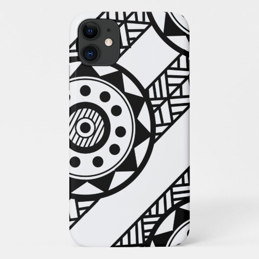 Maori-ontwerp Case-Mate iPhone Case (Achterkant)